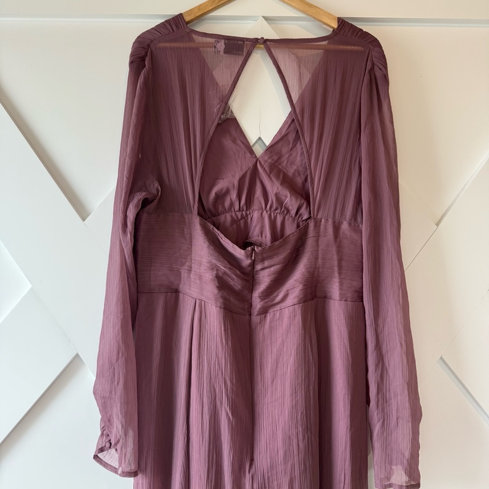 ASOS Design bridesmaid ruched waist maxi dress - Picture 9 of 11